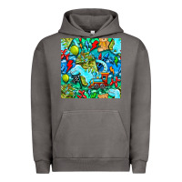 Pigment Tornado boy child coffee cup and teddy bear with thunderbolts and camouflage s Urban Hoodie - BundleAndBundleShop