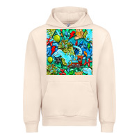 Sandshell boy child coffee cup and teddy bear with thunderbolts and camouflage s Urban Hoodie - BundleAndBundleShop