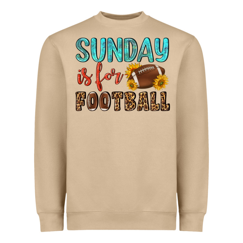 Sunday Is For Football Heavyweight Sweatshirt by NancyCooperArtShop | Teevron