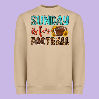 Sunday Is For Football Heavyweight Sweatshirt Designed By Nancycooperartshop