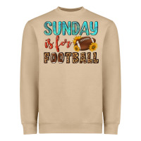 Mushroom sunday is for football Heavyweight Sweatshirt - NancyCooperArtShop