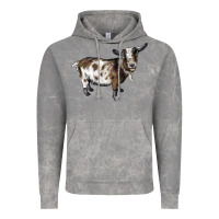 Cloud Rock Nigerian Dwarf Goat Vintage Hoodie - LillyAllenDesigns