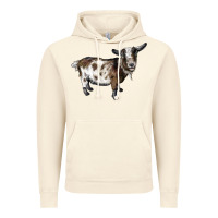 Vintage Artic Nigerian Dwarf Goat Vintage Hoodie - LillyAllenDesigns