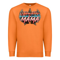Carrot American mama Mother's Day Premium Sweatshirt - HowdyJamesFarm