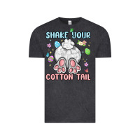 Vintage Black shake your cotton tail Vintage Tee - MaliasSmallBusiness