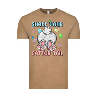 Vintage Coffee shake your cotton tail Vintage Tee - MaliasSmallBusiness