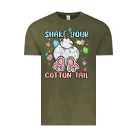 Vintage Olive shake your cotton tail Vintage Tee - MaliasSmallBusiness