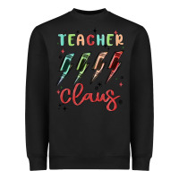 Black teacher claus Heavyweight Sweatshirt - MaliasSmallBusiness