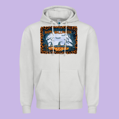 Happy Halloween Zipper Hoodie Designed By Bettercallsaul