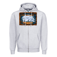 Heather Grey Happy Halloween Zipper Hoodie - Bettercallsaul