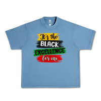Pebble Blue it s the black excellence for me Urban Heavy Tee - MaliasSmallBusiness