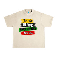 Sandshell it s the black excellence for me Urban Heavy Tee - MaliasSmallBusiness