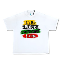 White it s the black excellence for me Urban Heavy Tee - MaliasSmallBusiness