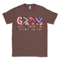 Chestnut god is greater than the highs and lows Classic Tee - MaliasSmallBusiness