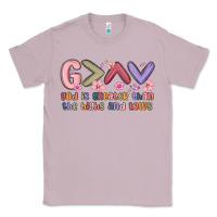 Lilac god is greater than the highs and lows Classic Tee - MaliasSmallBusiness