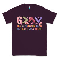 Plum god is greater than the highs and lows Classic Tee - MaliasSmallBusiness