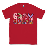 Red god is greater than the highs and lows Classic Tee - MaliasSmallBusiness