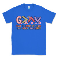 True Royal god is greater than the highs and lows Classic Tee - MaliasSmallBusiness