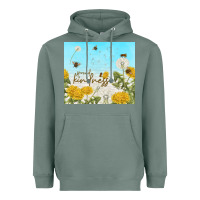 Sage spread kindness with dandelions Heavyweight Hoodie - TumblerDesignByShophia
