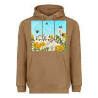 Toasted Coconut spread kindness with dandelions Heavyweight Hoodie - TumblerDesignByShophia