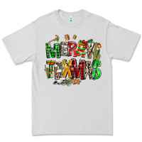 Dove Grey christmas texas western Premium Tee - AdoDesignShop