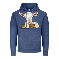 Vintage Denim baby cashmere goat Vintage Hoodie - LillyAllenDesigns
