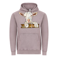 Vintage Zinc baby cashmere goat Vintage Hoodie - LillyAllenDesigns