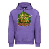 Tulip Jesus junkie St. Patricks Day Urban Hoodie - FaDigitalArtStudio
