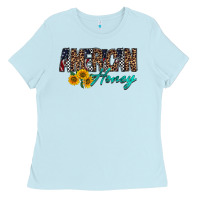 Baby Blue american honey Ladies Tee - RacoonDesign