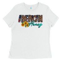 White american honey Ladies Tee - RacoonDesign