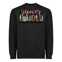 Black recover loudly to keep others from dying quietly m Heavyweight Sweatshirt - MaliasSmallBusiness