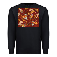 Black wizard items with glitter Premium Sweatshirt - TumblerDesignByShophia