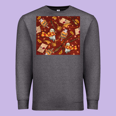 Wizard Items With Glitter Premium Sweatshirt Designed By Tumblerdesignbyshophia