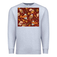 Heather Grey wizard items with glitter Premium Sweatshirt - TumblerDesignByShophia