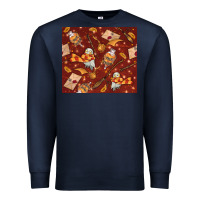 Navy wizard items with glitter Premium Sweatshirt - TumblerDesignByShophia