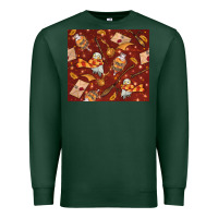 Sports Green wizard items with glitter Premium Sweatshirt - TumblerDesignByShophia