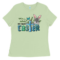 Matcha My First Easter Bunny Boy Ladies Tee - RanaPortraitStore