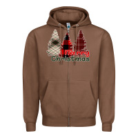 Chestnut Merry Christmas Zipper Hoodie - Bettercallsaul
