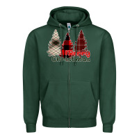 Sports Green Merry Christmas Zipper Hoodie - Bettercallsaul