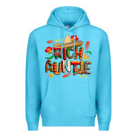 Ocean Blue cinco de mayo rich auntie Premium Hoodie - CowGirlArtShop