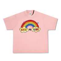 Salmon love is love lgbtq Urban Heavy Tee - MaliasSmallBusiness
