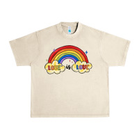 Sandshell love is love lgbtq Urban Heavy Tee - MaliasSmallBusiness