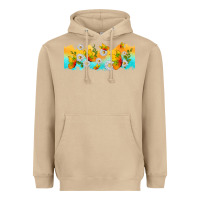 Mushroom butterflies summer Heavyweight Hoodie - TumblerDesignByShophia