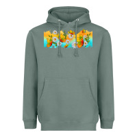 Sage butterflies summer Heavyweight Hoodie - TumblerDesignByShophia