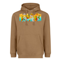 Toasted Coconut butterflies summer Heavyweight Hoodie - TumblerDesignByShophia
