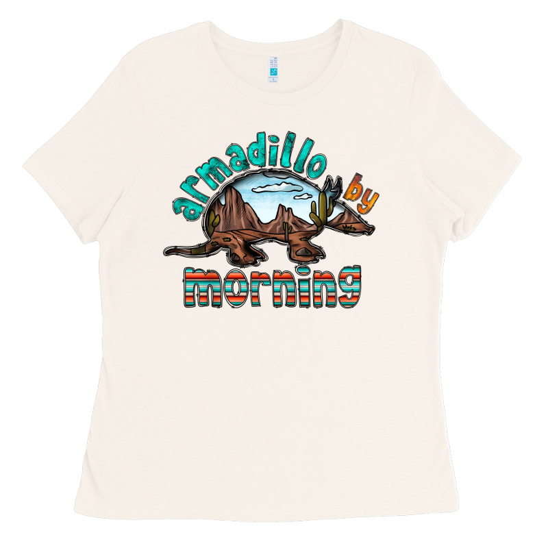 Armadillo By Morning Ladies Tee by RacoonDesign | Teevron