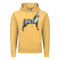 Vintage Mustard Tennessee Walking Horse Vintage Hoodie - LillyAllenDesigns