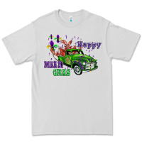 Dove Grey mardi gras with truck Premium Tee - AdoDesignShop