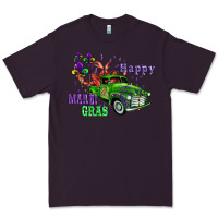 Plum mardi gras with truck Premium Tee - AdoDesignShop