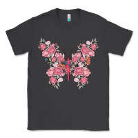 Smoke floral butterfly Classic Tee - MaliasSmallBusiness